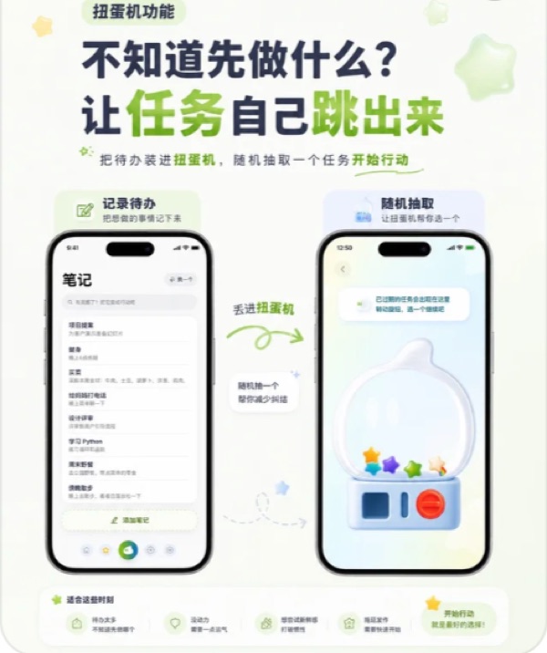 Cover of our Red Note post: 为了治adhd的拖延症，我们做了个扭蛋机